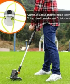 Têtes Pour Débroussailleuses Universelle En Aluminium M10 Strimmer Head Avec 4 Fils 1 Clé Hexagonale Et 2 Rondelles Tête Coupe-Bordure Pour Tondeuse À Gazon Gdrhvfd -Débroussailleuse Soldes Magasin 64072723 3