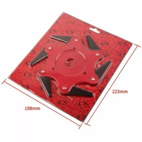 Ensoleillé Lame De Débroussailleuse à Tête De Coupe à Six Lames 7 Ensoleillé Lame De Débroussailleuse à Tête De Coupe à Six Lames – Image 5