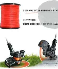 JOORRT 2.4 Mm X 100 M Nylon Fil De Coupe,Forme D'étoile Débroussailleuse Bobine Avec Compatibilité élevée Et Des Performances Coupe Parfaites Pour Jardin Accessoires Tondeuse 9 JOORRT 2.4 Mm X 100 M Nylon Fil De Coupe,Forme D'étoile Débroussailleuse Bobine Avec Compatibilité élevée Et Des Performances Coupe Parfaites Pour Jardin Accessoires Tondeuse -Débroussailleuse Soldes Magasin 64105494 3
