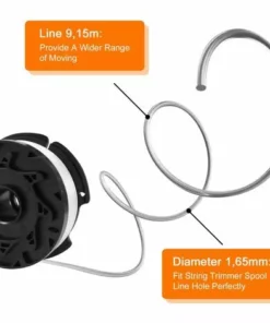 ARC-EN-CIéL Bobine Fil Coupe Bordure Pour Black Et Decker Coupe-Bordures, 6 Bobine De Fil Debroussailleuse Avec 1 Couvercle De Bobine Et 1 Ressort,Arcenciél 11 ARC-EN-CIéL Bobine Fil Coupe Bordure Pour Black Et Decker Coupe-Bordures, 6 Bobine De Fil Debroussailleuse Avec 1 Couvercle De Bobine Et 1 Ressort,Arcenciél -DĂ©broussailleuse Soldes Magasin 64127271 5