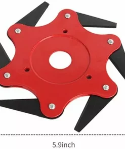 CARILLONSàVENT Tete De Coupe, 6 Dents, Outil De Mangeur D'Herbe Carivent -Débroussailleuse Soldes Magasin 64137743 4