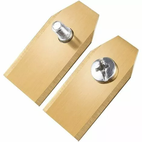 CARILLONSàVENT 45 X Lames De Couteau (3g-0.75mm) Avec 45 Vis, (Or) Carivent 4 CARILLONSàVENT 45 X Lames De Couteau (3g-0.75mm) Avec 45 Vis, (Or) Carivent – Image 2