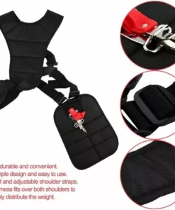 HAZEL Harnais à Double Sangle Rembourré En Nylon Durable Pour Tondeuse Débroussailleuse 10 HAZEL Harnais à Double Sangle Rembourré En Nylon Durable Pour Tondeuse Débroussailleuse -Débroussailleuse Soldes Magasin 64196880 4