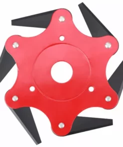 BF Tête De Tondeuse Extérieure Débroussailleuse Lame Accessoires De Tête De Tondeuse à Gazon 6 Rasoir En Acier