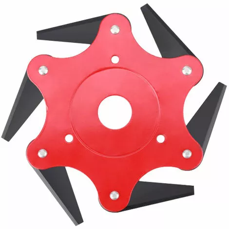 BF Tête De Tondeuse Extérieure Débroussailleuse Lame Accessoires De Tête De Tondeuse à Gazon 6 Rasoir En Acier 3 BF Tête De Tondeuse Extérieure Débroussailleuse Lame Accessoires De Tête De Tondeuse à Gazon 6 Rasoir En Acier