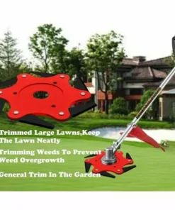 BF Tête De Tondeuse Extérieure Débroussailleuse Lame Accessoires De Tête De Tondeuse à Gazon 6 Rasoir En Acier 10 BF Tête De Tondeuse Extérieure Débroussailleuse Lame Accessoires De Tête De Tondeuse à Gazon 6 Rasoir En Acier -Débroussailleuse Soldes Magasin 64388135 4