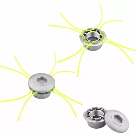 Fei Yu De Débroussailleuse Universelle, Tête Coupe-bordure En Aluminium Fils Pour Débroussailleuse à Essence Tondeuse à Gazon 4 Fei Yu De Débroussailleuse Universelle, Tête Coupe-bordure En Aluminium Fils Pour Débroussailleuse à Essence Tondeuse à Gazon – Image 2