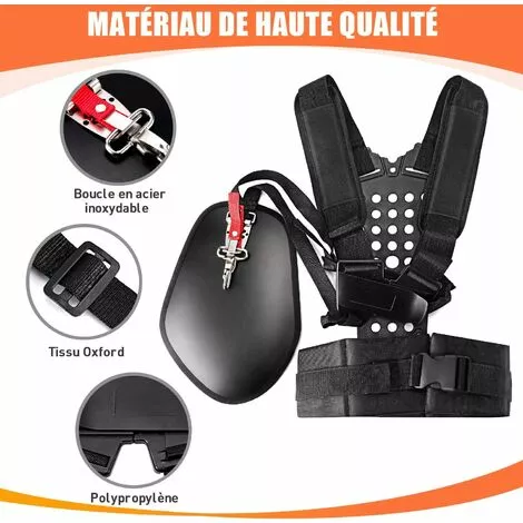 QERSTA Harnais Pour Débroussailleuse Universelle Et Coupe-bordure 5 QERSTA Harnais Pour Débroussailleuse Universelle Et Coupe-bordure – Image 3