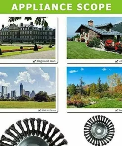 QERSTA Tête De Débroussailleuse De 15,2 Cm En Acier Massif Pour Tondeuse à Gazon 8 QERSTA Tête De Débroussailleuse De 15,2 Cm En Acier Massif Pour Tondeuse à Gazon -Débroussailleuse Soldes Magasin 64577431 2