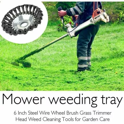 QERSTA Tête De Débroussailleuse De 15,2 Cm En Acier Massif Pour Tondeuse à Gazon 6 QERSTA Tête De Débroussailleuse De 15,2 Cm En Acier Massif Pour Tondeuse à Gazon – Image 4