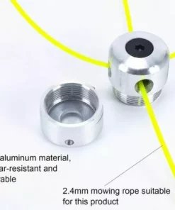 JOORRT Te De Coupeherbe En Aluminium ;te De ;broussailleuse Universelle Te De Coupe Bobine Avec 4 Nylon Ligne Coupe Bordure Te Double Fil Bobine 9 JOORRT Te De Coupeherbe En Aluminium ;te De ;broussailleuse Universelle Te De Coupe Bobine Avec 4 Nylon Ligne Coupe Bordure Te Double Fil Bobine -Débroussailleuse Soldes Magasin 64704043 3