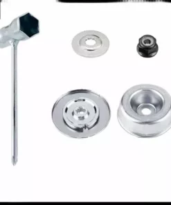 DONTODENT 5PCS / Set De Fixation Lame Lawnmower Métallique De Remplacement Kit Pour STIHL Tondeuse à Gazon Débroussailleuse