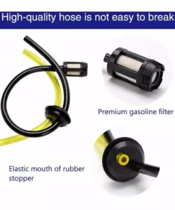 HEGUYEY 5 Ensembles Universel Filtre à Essence Kit, Tube D'étanchéité, Durites D'essence De Tondeuses Avec Poire D Amorçage, Pour Coupe-Herbe, Débroussailleuse, Tronconneuse Taille-Haie 8 HEGUYEY 5 Ensembles Universel Filtre à Essence Kit, Tube D'étanchéité, Durites D'essence De Tondeuses Avec Poire D Amorçage, Pour Coupe-Herbe, Débroussailleuse, Tronconneuse Taille-Haie -Débroussailleuse Soldes Magasin 64867384 2