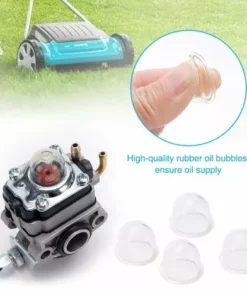 HEGUYEY 5 Ensembles Universel Filtre à Essence Kit, Tube D'étanchéité, Durites D'essence De Tondeuses Avec Poire D Amorçage, Pour Coupe-Herbe, Débroussailleuse, Tronconneuse Taille-Haie 10 HEGUYEY 5 Ensembles Universel Filtre à Essence Kit, Tube D'étanchéité, Durites D'essence De Tondeuses Avec Poire D Amorçage, Pour Coupe-Herbe, Débroussailleuse, Tronconneuse Taille-Haie -Débroussailleuse Soldes Magasin 64867384 4