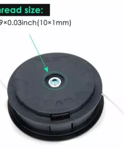 LLOVE Tête De Débroussailleuse, OLEOMAC, 130 MM, M 10X1,25 F, Tête De Débroussailleuse Universelle En Métal, Convient à Toutes Les Débroussailleuses Sthil, Husquarna, Stiga -Débroussailleuse Soldes Magasin 64871367 2