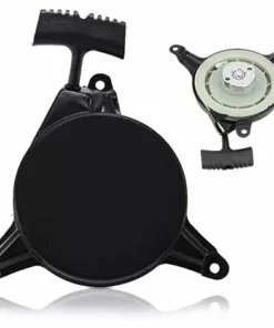 AOUGO Tirez Le Démarreur, Tirez Le Cordon De Démarrage Recoil Pull Starter Assembly Pièces De Rechange Pour Tondeuse à Gazon GXV140 GXV160 GX200 5.5HP 6.5HP Engine Tondeuse à Gazon