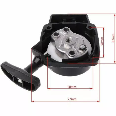 AOUGO Ensemble 26CC 1E34F Débroussailleuse Taille-haie Démarreur Avec Remplacement De Poulie Pour Mitsubish CG260 BC260 5 AOUGO Ensemble 26CC 1E34F Débroussailleuse Taille-haie Démarreur Avec Remplacement De Poulie Pour Mitsubish CG260 BC260 – Image 3