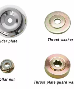 EAUDACè 8PCS Tête De Débroussailleuse Universelle Accessoires Avec 5PCS Ecrous De Fixation Tête De Coupe Bordure Pour Débroussailleuse Stihl -Débroussailleuse Soldes Magasin 64942287 3