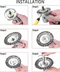 EAUDACè 9 Pièces Kit Ecrou Tete Debroussailleuse,Lame En Métal De Vitesses Universelle De Tondeuse,Débroussailleuse En Métal Accessoires,Pour Sylviculture Débroussailleuse Jardin Tondeuse à Gazon 10 EAUDACè 9 Pièces Kit Ecrou Tete Debroussailleuse,Lame En Métal De Vitesses Universelle De Tondeuse,Débroussailleuse En Métal Accessoires,Pour Sylviculture Débroussailleuse Jardin Tondeuse à Gazon -Débroussailleuse Soldes Magasin 64942343 4