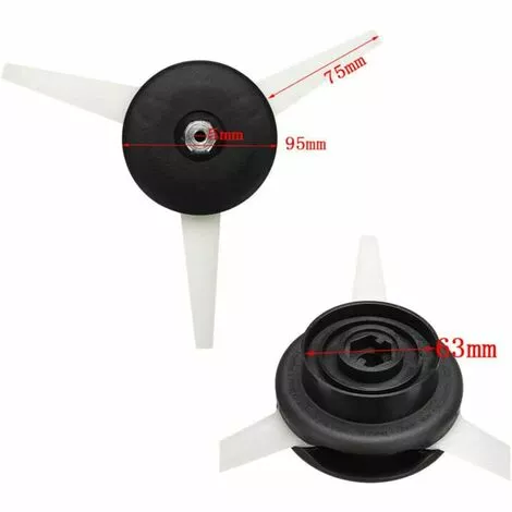 EAUDACè Tête De Débroussailleuse + 12 Lames De Coupe Pour STIHL POLYCUT 6-3 FS38 FS40 FS45 4 EAUDACè Tête De Débroussailleuse + 12 Lames De Coupe Pour STIHL POLYCUT 6-3 FS38 FS40 FS45 – Image 2