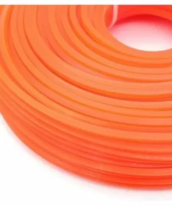 CESIèCLEFOU Fil Coupe Bordure Universel, Ligne De Trimmer Strimmer En Nylon 3.0 Mm, Fil En Nylon Débroussailleuse Robuste Pour Bosse Tête Tondeuse À Gazon De Jardinage (Square, 3mmx50m) Lefou -Débroussailleuse Soldes Magasin 65031620 4