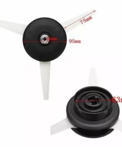 CESIèCLEFOU Tête De Débroussailleuse De Rechange Et 12 Lames De Rechange Avec 12 Lames En Nylon Et Tête De Coupe Lefou -Débroussailleuse Soldes Magasin 65031642 5