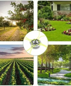 FR-LIFE Tete Debroussailleuse Universelle, Tete Debroussailleuse 4 Fils, Aluminium Tete Fil Débroussailleuse Accessoire De Débroussailleuse Pour Tondeuse à Gazon, 72 X 44.5 Mm 2 Pcs—BR-Vie 10 FR-LIFE Tete Debroussailleuse Universelle, Tete Debroussailleuse 4 Fils, Aluminium Tete Fil Débroussailleuse Accessoire De Débroussailleuse Pour Tondeuse à Gazon, 72 X 44.5 Mm 2 Pcs—BR-Vie -Débroussailleuse Soldes Magasin 65031803 4