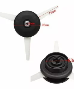 EAUDACè Tête De Débroussailleuse De Rechange Et 12 Lames De Rechange Avec 12 Lames En Nylon Et Tête De Coupe -Débroussailleuse Soldes Magasin 65034955 5