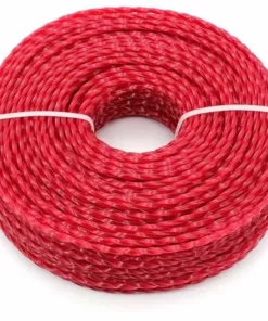 BEARSU Fil Coupe Bordure Universel, Ligne De En Nylon 3.0 Mm, Fil En Nylon Débroussailleuse Robuste Pour Bosse Tête Tondeuse À Gazon De Jardinage (Twist, 3mm)