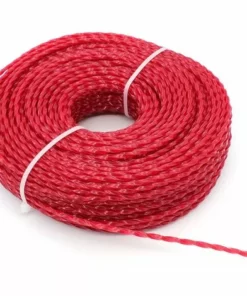 BEARSU Fil Coupe Bordure Universel, Ligne De En Nylon 3.0 Mm, Fil En Nylon Débroussailleuse Robuste Pour Bosse Tête Tondeuse À Gazon De Jardinage (Twist, 3mm) -Débroussailleuse Soldes Magasin 65098605 3