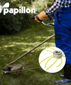 PAPILLON Fil Professionnel Nylon/aluminium Strié Ø 3,0 Mm. Rouleau 12 Mètres -Débroussailleuse Soldes Magasin 65120850 3