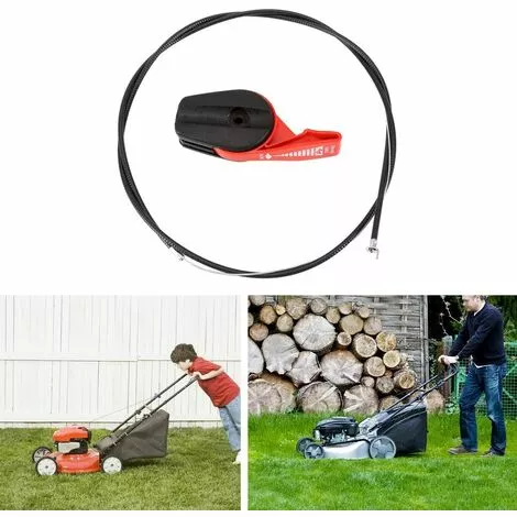 TINOR Cable Tondeuse Tondeuse Câble Universel D'Accélérateur Interrupteur Contrôle Jardin Machine Assemblage à Gazon De 39 Pouces Commande Commutateur Machine Raccordement Pour Guidon Moto (Red,1m) 5 TINOR Cable Tondeuse Tondeuse Câble Universel D'Accélérateur Interrupteur Contrôle Jardin Machine Assemblage à Gazon De 39 Pouces Commande Commutateur Machine Raccordement Pour Guidon Moto (Red,1m) – Image 3