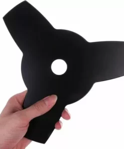 TINOR Débroussailleuse Coupe-Herbe Tête Couteau Lame De Coupe 3 Dents 3 T Universel Jardin Tondeuse à Gazon Lame Noir(Diamètre Intérieur : 25.4 Mm) 8 TINOR Débroussailleuse Coupe-Herbe Tête Couteau Lame De Coupe 3 Dents 3 T Universel Jardin Tondeuse à Gazon Lame Noir(Diamètre Intérieur : 25.4 Mm) -Débroussailleuse Soldes Magasin 65214265 3