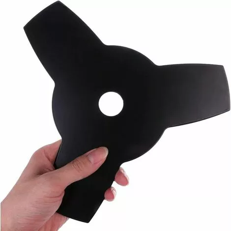 TINOR Débroussailleuse Coupe-Herbe Tête Couteau Lame De Coupe 3 Dents 3 T Universel Jardin Tondeuse à Gazon Lame Noir(Diamètre Intérieur : 25.4 Mm) 5 TINOR Débroussailleuse Coupe-Herbe Tête Couteau Lame De Coupe 3 Dents 3 T Universel Jardin Tondeuse à Gazon Lame Noir(Diamètre Intérieur : 25.4 Mm) – Image 3