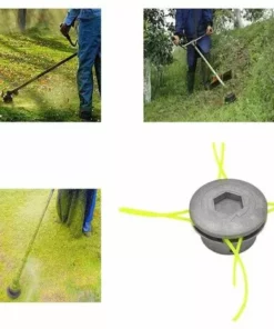 2PCS Tête De Débroussailleuse Aluminium Tête De Coupe Herbe Universelle Pour Accessoires De Tondeuse à Gazon 7.2X4.45cm S'arêern 10 2PCS Tête De Débroussailleuse Aluminium Tête De Coupe Herbe Universelle Pour Accessoires De Tondeuse à Gazon 7.2X4.45cm S'arêern -Débroussailleuse Soldes Magasin 65356716 4