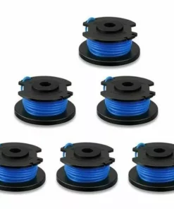 Lot De 6 Bobines De Fil De Rechange Pour Débroussailleuse Sans Fil Ryobi One+ AC14RL3A 18 V, 24 V, 40 V Tête De Débroussailleuse S'arêern