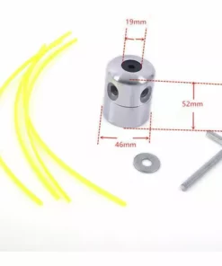 2PCS Tête De Débroussailleuse Aluminium Fils Tête Coupe-bordure Universelle Avec Tête Fil Nylon Pour Accessoires De Tondeuse à Gazon S'arêern 8 2PCS Tête De Débroussailleuse Aluminium Fils Tête Coupe-bordure Universelle Avec Tête Fil Nylon Pour Accessoires De Tondeuse à Gazon S'arêern -Débroussailleuse Soldes Magasin 65364770 2