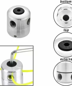 2PCS Tête De Débroussailleuse Aluminium Fils Tête Coupe-bordure Universelle Avec Tête Fil Nylon Pour Accessoires De Tondeuse à Gazon S'arêern 9 2PCS Tête De Débroussailleuse Aluminium Fils Tête Coupe-bordure Universelle Avec Tête Fil Nylon Pour Accessoires De Tondeuse à Gazon S'arêern -Débroussailleuse Soldes Magasin 65364770 3