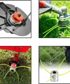 2PCS Tête De Débroussailleuse Aluminium Fils Tête Coupe-bordure Universelle Avec Tête Fil Nylon Pour Accessoires De Tondeuse à Gazon S'arêern 11 2PCS Tête De Débroussailleuse Aluminium Fils Tête Coupe-bordure Universelle Avec Tête Fil Nylon Pour Accessoires De Tondeuse à Gazon S'arêern -Débroussailleuse Soldes Magasin 65364770 5