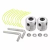 OSQI Lot De 2 Têtes De Débroussailleuse Universelles En Aluminium Double Tête De Ligne En Nylon Bobine De Ligne Accessoire De Débroussailleuse 1 OSQI Lot De 2 Têtes De Débroussailleuse Universelles En Aluminium Double Tête De Ligne En Nylon Bobine De Ligne Accessoire De Débroussailleuse -Débroussailleuse Soldes Magasin 65501896 1