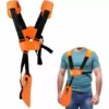 OSQI Tondeuse à Fronde - Tondeuse à Harnais à Double épaule Avec Ceinture En Nylon Durable Réglable Pour Débroussailleuse Ou Jardinage (pour STIHL FS, Tondeuse De La Série Km) 2 OSQI Tondeuse à Fronde - Tondeuse à Harnais à Double épaule Avec Ceinture En Nylon Durable Réglable Pour Débroussailleuse Ou Jardinage (pour STIHL FS, Tondeuse De La Série Km) -Débroussailleuse Soldes Magasin 65502049 1