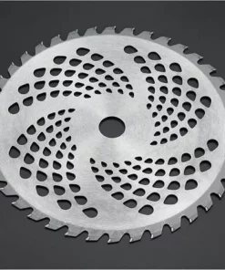 OSQI 40T Tondeuse à Gazon Lame En Acier Dur Coupe Lame Débroussailleuse Mangeur D'herbe Coupe Gazon Tondeuse Outils Outils De Jardinage -Débroussailleuse Soldes Magasin 65502687 3