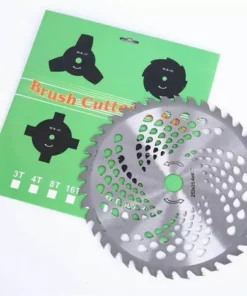 OSQI 40T Tondeuse à Gazon Lame En Acier Dur Coupe Lame Débroussailleuse Mangeur D'herbe Coupe Gazon Tondeuse Outils Outils De Jardinage -Débroussailleuse Soldes Magasin 65502687 4