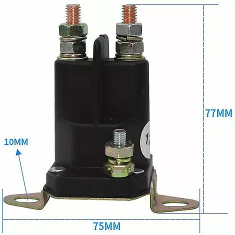 BAICCCF Accessoire Pour Débroussailleuse Solénoïde De Démarreur Universel 12v 33-331 Compatible Avec La Tondeuse à Gazon 6 BAICCCF Accessoire Pour Débroussailleuse Solénoïde De Démarreur Universel 12v 33-331 Compatible Avec La Tondeuse à Gazon – Image 4