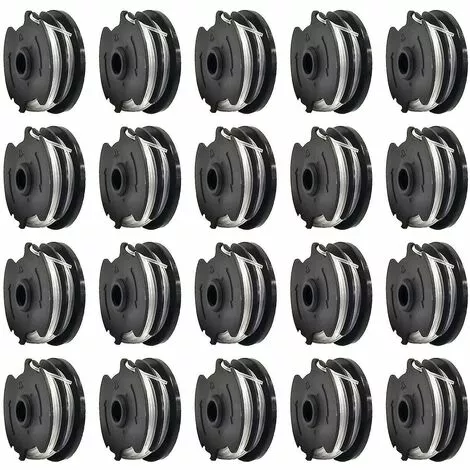 BAICCCF Accessoire Pour Débroussailleuse Lot De 20 Bobines De Tondeuse Compatibles Avec Le Coupe-herbe Sans Fil Parkside Prta 20-li C3 3 BAICCCF Accessoire Pour Débroussailleuse Lot De 20 Bobines De Tondeuse Compatibles Avec Le Coupe-herbe Sans Fil Parkside Prta 20-li C3