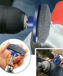 BAICCCF Accessoire Pour Débroussailleuse Affûteur De Lame De Tondeuse à Gazon 5 Pièces Compatible Avec N'importe Quelle Perceuse à Main Perceuse électrique -Débroussailleuse Soldes Magasin 65669586 3