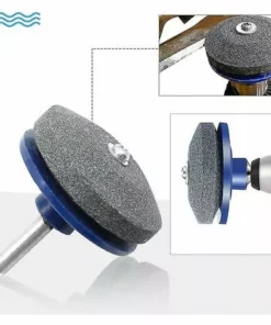 BAICCCF Accessoire Pour Débroussailleuse Affûteur De Lame De Tondeuse à Gazon 5 Pièces Compatible Avec N'importe Quelle Perceuse à Main Perceuse électrique -Débroussailleuse Soldes Magasin 65669586 4