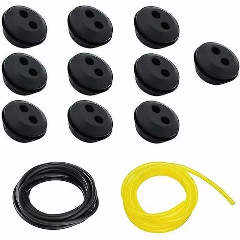 BAICCCF Accessoire Pour Débroussailleuse 10 Pièces 2 Trous En Caoutchouc Pour Réservoir De Carburant Avec Tuyau De Conduite De Carburant 3 BAICCCF Accessoire Pour Débroussailleuse 10 Pièces 2 Trous En Caoutchouc Pour Réservoir De Carburant Avec Tuyau De Conduite De Carburant