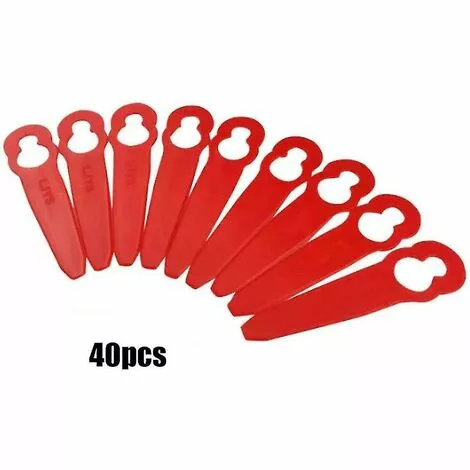 BAICCCF Accessoire Pour Débroussailleuse 40 Pièces Accessoires De Lames En Plastique De Rechange Compatibles Avec Stihl Polycut 2-2 4 BAICCCF Accessoire Pour Débroussailleuse 40 Pièces Accessoires De Lames En Plastique De Rechange Compatibles Avec Stihl Polycut 2-2 – Image 2