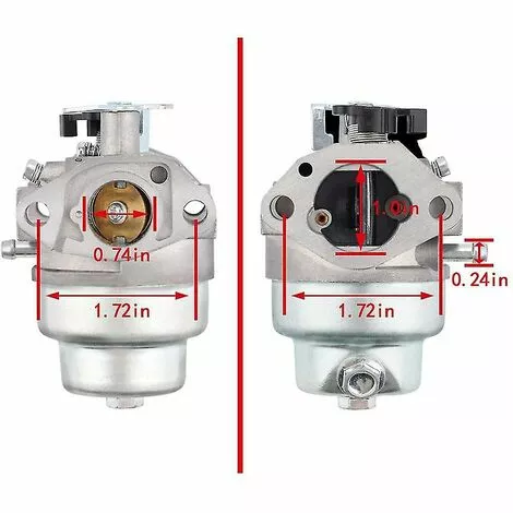 BAICCCF Accessoire Pour Débroussailleuse Carburateur + Joint + Bouchon De Filtre à Air Compatible Avec Moteur Honda Gcv160 Hrb216 5 BAICCCF Accessoire Pour Débroussailleuse Carburateur + Joint + Bouchon De Filtre à Air Compatible Avec Moteur Honda Gcv160 Hrb216 – Image 3